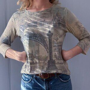 Y2k Vintage Fairycore Rhinestone Embossed Shirt